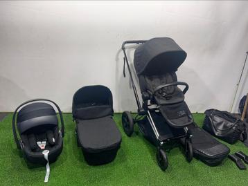 Cybex priam chrome zwart - 3-1 maxicosi kinderwagen beschikbaar voor biedingen