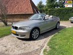 BMW 1-serie Cabrio 118i-Leer-Stoelverw-PDC-Clima-, Cabriolet, 4 stoelen, Grijs, 1405 kg