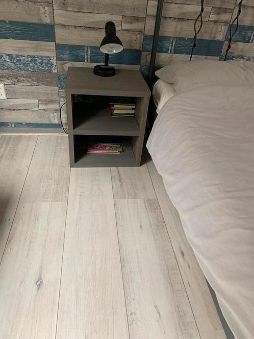 Steigerhouten nachtkastjes met tv meubel, Huis en Inrichting, Slaapkamer | Nachtkastjes, Zo goed als nieuw, Minder dan 55 cm, 45 tot 65 cm