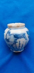 Bodemvondst 18e eeuws  Delftware Aardewerk Vaasje, Antiek en Kunst, Antiek | Keramiek en Aardewerk, Ophalen of Verzenden