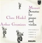 Mozart-Grumiaux Haskil Sonatas For Piano And Violin, Kamermuziek, Ophalen of Verzenden, Zo goed als nieuw, 12 inch