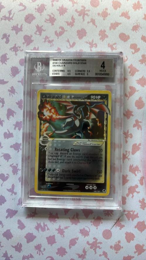 Charizard gold star bgs 4 pokemon kaart, Hobby en Vrije tijd, Verzamelkaartspellen | Pokémon, Zo goed als nieuw, Losse kaart, Ophalen of Verzenden