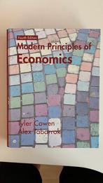 Modern Principles of Economics, 4th Edition, Boeken, Cowen and Tabarrok, Ophalen of Verzenden, Zo goed als nieuw, Economie en Marketing