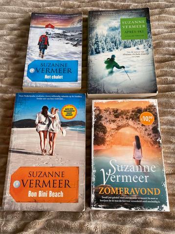 Suzanna Vermeer - 4 Boeken in Zeer Goede Staat beschikbaar voor biedingen