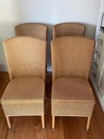Originele Lloyd Loom eetkamerstoelen, Ophalen, Overige materialen, Gebruikt, Bruin