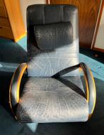 Leunstoel, merk Valhal, Huis en Inrichting, Fauteuils, Ophalen, Gebruikt, 50 tot 75 cm, Hout
