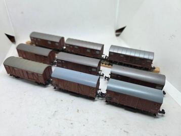 Goederenwagons Set - 9 stuks beschikbaar voor biedingen