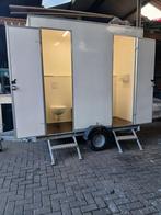 te koop toiletwagen 2 toiletgroepen voor verhuur of camping, Ophalen