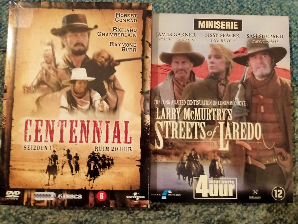 Miniseries - Streets of Laredo, Centennial, Sissi etc. vanaf, Boxset, Ophalen of Verzenden, Zo goed als nieuw, Actie en Avontuur
