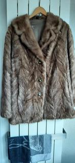 Bontmantel, Kleding | Dames, Ophalen, Zo goed als nieuw, Maat 38/40 (M), Beige