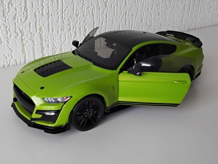 Ford Mustang Shelby GT 500 Solido, Hobby en Vrije tijd, Modelauto's | 1:18, Zo goed als nieuw, Auto, Solido, Ophalen of Verzenden