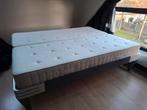 Auping Bed 160x200 met 2x Auping Spiraalbodem en 2 Matrassen, Ophalen, Gebruikt, Tweepersoons, 200 cm