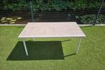 Beige tuintafel  intratuin overvecht loods5 kwantum karwei, Tuin en Terras, Tuintafels, Ophalen of Verzenden, Rechthoekig