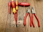Partij Wiha tang schroevendraaier kniptang, Doe-het-zelf en Verbouw, Gereedschap | Handgereedschap, Ophalen of Verzenden, Gebruikt