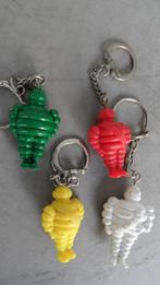 Michelin banden sleutelhangers 4 x Bibendum, Verzamelen, Verzenden, Gebruikt, Gebruiksvoorwerp