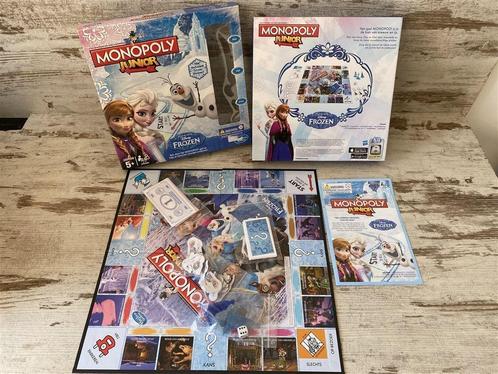 Monopoly junior frozen parker [s498], Hobby en Vrije tijd, Gezelschapsspellen | Bordspellen, Zo goed als nieuw, Ophalen of Verzenden