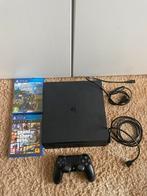 Mooie playstion 4 slim, Spelcomputers en Games, Met games, Ophalen of Verzenden, Zo goed als nieuw, Met 1 controller