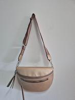 Tas52 - Zo goed als nieuwe goudkleurige schoudertas (1), Sieraden, Tassen en Uiterlijk, Tassen | Schoudertassen, Ophalen of Verzenden