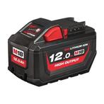 Milwaukee 12ah High Output accu, Doe-het-zelf en Verbouw, Gereedschap | Machine-onderdelen en Toebehoren, Ophalen, Zo goed als nieuw