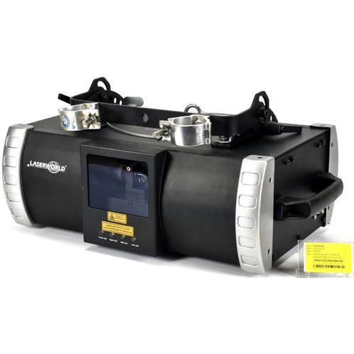 Laserworld RS 800 (incl flightcase), Muziek en Instrumenten, Licht en Laser, Zo goed als nieuw, Laser, Geluidgestuurd, Kleur, Stroboscoopeffect