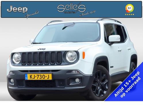 Jeep Renegade 1.6 E-Torq Black Line | Trekhaak | Navigatie, Auto's, Jeep, Bedrijf, Te koop, Renegade, ABS, Airbags, Airconditioning