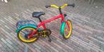 Kinderfiets Loeki 16 inch, Fietsen en Brommers, Fietsen | Kinderfietsjes, 16 tot 20 inch, Gebruikt, Zijwieltjes, Loekie