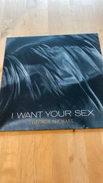 Vinyl lp maxi single George Michael - I want your sex, Cd's en Dvd's, Vinyl | Pop, Ophalen of Verzenden, 1980 tot 2000, Zo goed als nieuw