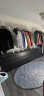 2x Malmkasten IKEA met kledingrekken, Kunststof, 100 tot 150 cm, 150 tot 200 cm, Ophalen of Verzenden