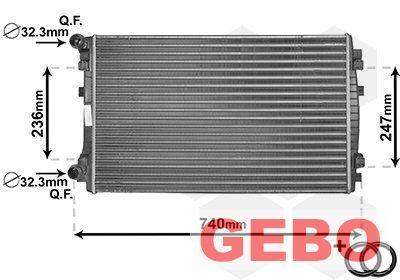 Volkswagen Golf 8 2.0 TDI 2020+ radiateur DIESEL 5Q0 121 251, Auto-onderdelen, Motor en Toebehoren, Volkswagen, Nieuw, Ophalen of Verzenden