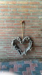 Decoratie houten hart, Ophalen of Verzenden, Zo goed als nieuw