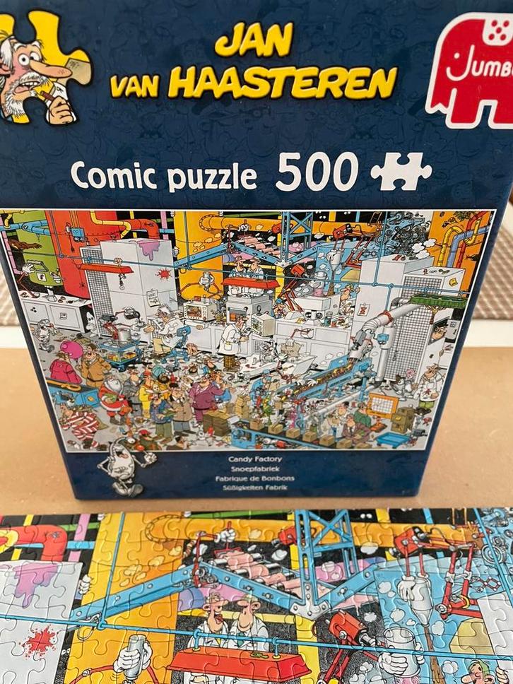 Puzzel, Hobby en Vrije tijd, Denksport en Puzzels, Zo goed als nieuw, 500 t/m 1500 stukjes, Ophalen of Verzenden