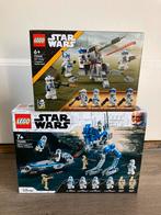 Lego star wars 75280 en 75345 501st clone troopers nieuw, Ophalen of Verzenden, Nieuw, Complete set, Lego