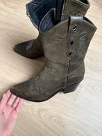 Cowboy laarzen, Kleding | Dames, Schoenen, Verzenden, Lage of Enkellaarzen, Zo goed als nieuw, Groen