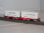 Marklin 47700 containerwagon Lgns570 HELLMANN (#834), Hobby en Vrije tijd, Modeltreinen | H0, Nieuw, Wisselstroom, Ophalen of Verzenden