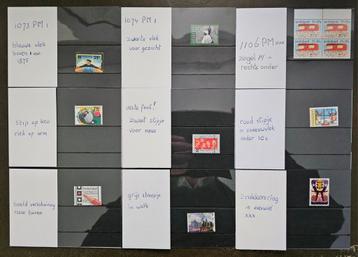 9 mapjes met misdrukken Nederland  beschikbaar voor biedingen