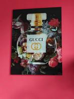 Gucci Glasschilderij 80x60 cm, Huis en Inrichting, Ophalen, 50 tot 75 cm, Zo goed als nieuw, Schilderij