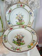 Copeland Spode Old Bow 2x schalen 29 cm, Antiek en Kunst, Ophalen of Verzenden