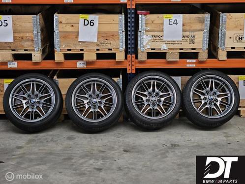 Set wielen breedset 18" BMW E39 M5 Style 65 Chrome Shadow, Auto-onderdelen, Banden en Velgen, Velg(en), Gebruikt, Ophalen of Verzenden