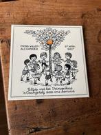 Geboorte tegel Koning Willem Alexander, Ophalen of Verzenden, Servies