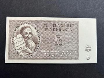 WWII Concentratiekamp geld Theresienstadt beschikbaar voor biedingen