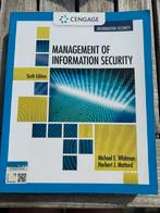 Management of information security, Ophalen of Verzenden, Zo goed als nieuw
