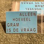 10x Sticker ‘Alleen hoeveel…?’ A7 Formaat, Ophalen of Verzenden, Nieuw, Overige typen