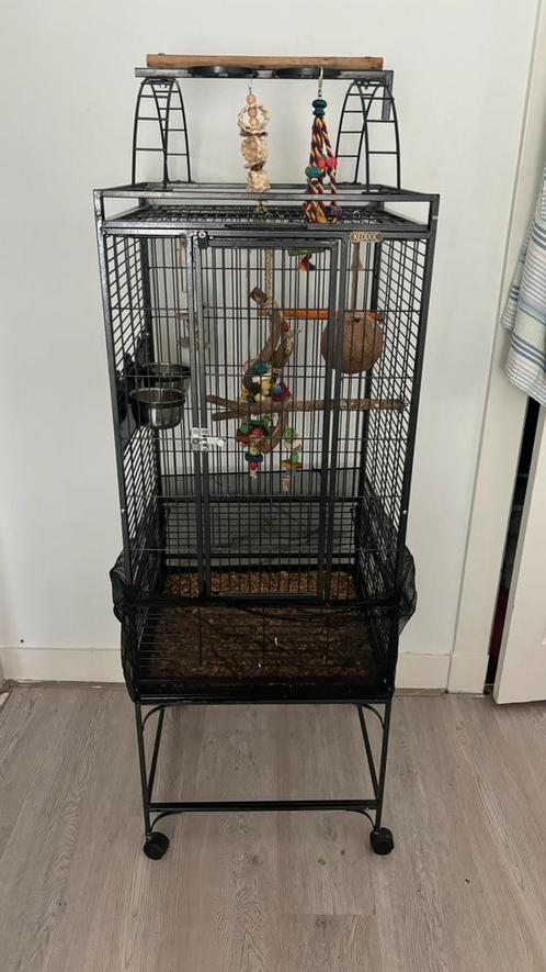 Vogel/ papagaaien kooi Keddoc Denver, Dieren en Toebehoren, Vogels | Hokken en Kooien, Vogelkooi, Metaal, Ophalen of Verzenden
