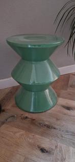 Bijzettafeltje Kwantum - Groen, Minder dan 55 cm, Rond, Zo goed als nieuw, Ophalen