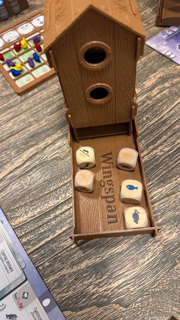 Wingspan dobbelsteenhuisje beschikbaar voor biedingen