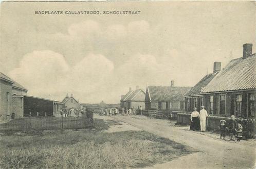 (379-242-025) Callantsoog Schoolstraat, Verzamelen, Ansichtkaarten | Nederland, Noord-Holland, Verzenden