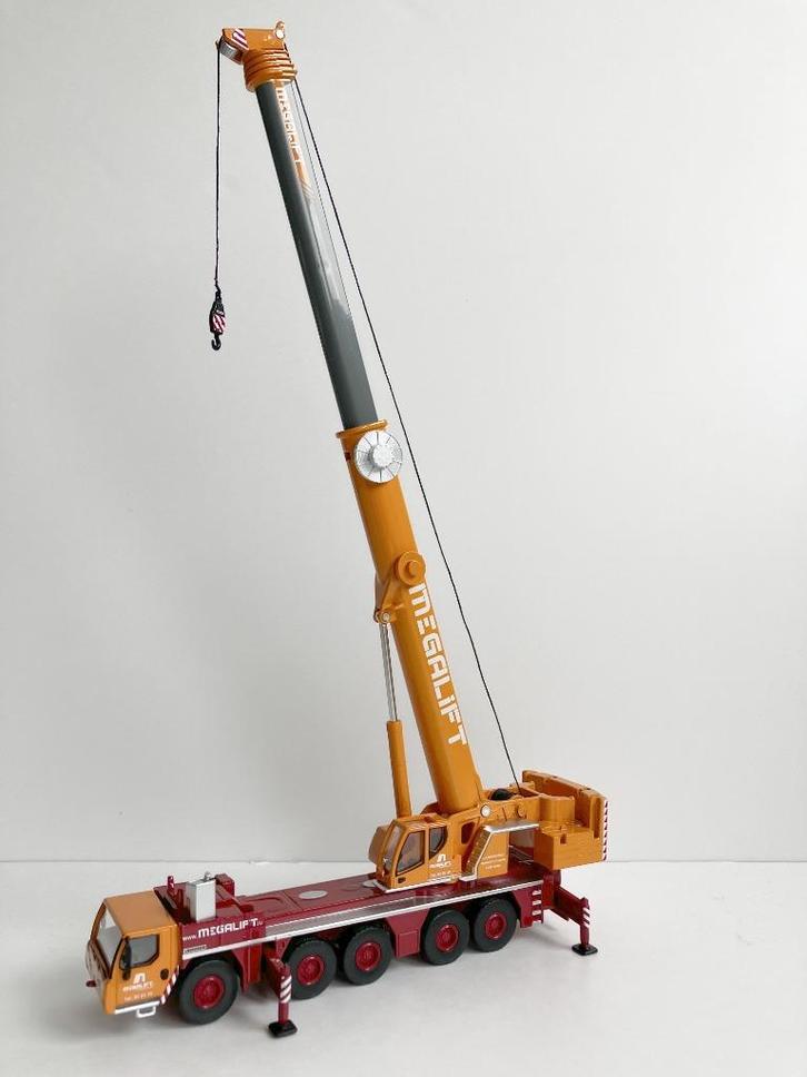 1:87 Liebherr LTM1250-5.1 MEGALIFT, Hobby en Vrije tijd, Modelauto's | 1:87, Zo goed als nieuw, Hijskraan, Tractor of Landbouw