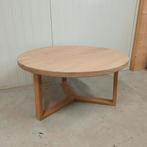 Eiken Ronde Salontafel - verouderde showmodel. D90XH45CM, Gebruikt, 50 tot 100 cm, Modern, Minder dan 50 cm