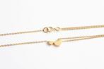 18 Karaat Gouden Ketting met Hartjes, Ophalen of Verzenden, Zo goed als nieuw, Goud, Goud