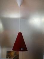 retro vintage hanglamp ikea hotta kleur rood 2007, Huis en Inrichting, Lampen | Hanglampen, Gebruikt, Ophalen of Verzenden, Ikea